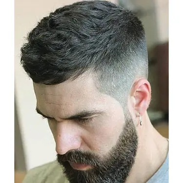 Caesar Cut Hairstyle for Men