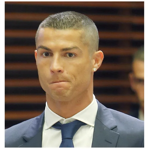  Cristiano Ronaldo BuzzCut