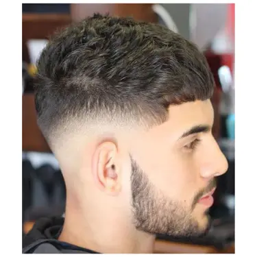 Low Fade French Crop Men’s Hairstyle