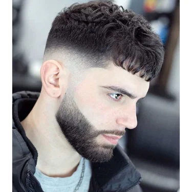 Men’s French Crop Taper Hairstyle