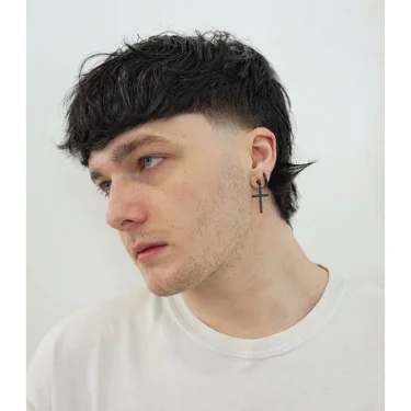 Mullet French Crop Hairstyle