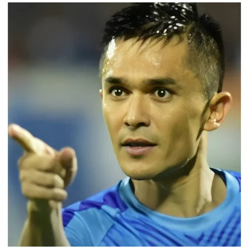 Sunil Chhetri Buzz cut