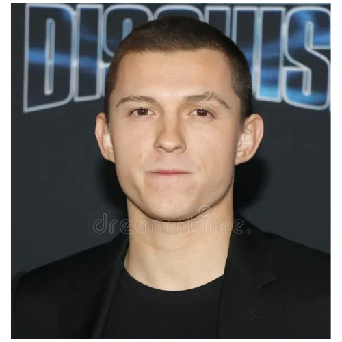 Tom Holland Buzz cut