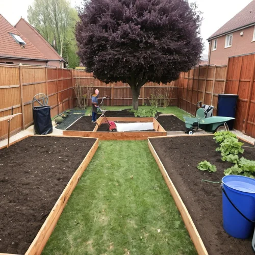 Preparing the Garden Space