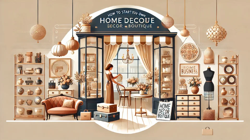 How to Start Your Own Home Decor Boutique