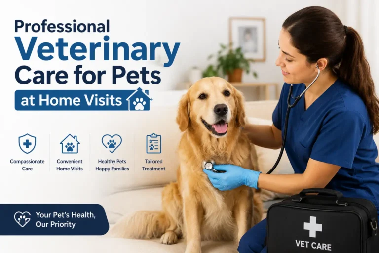 Professional Veterinary Care for Pets at Home Visits