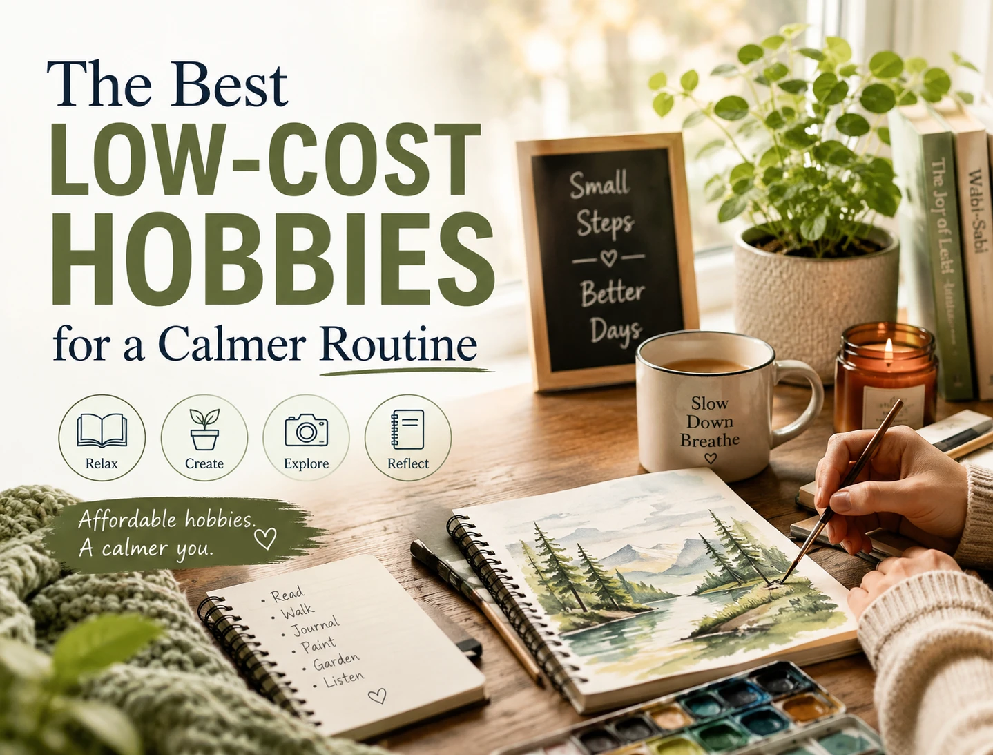 The Best Low-Cost Hobbies for a Calmer Routine